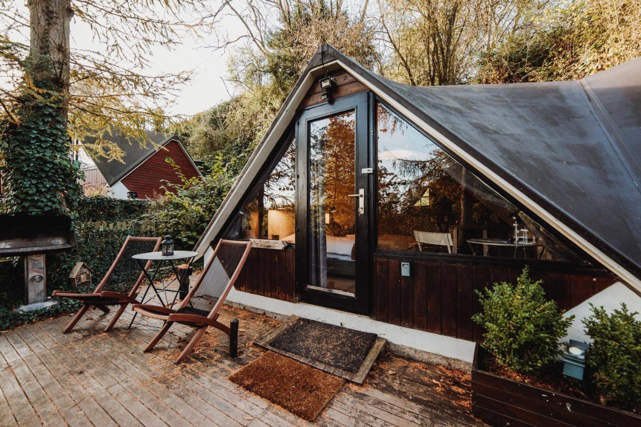 Gesves Chalet Scandinave Avec Sauna Ir - In The Woods מראה חיצוני תמונה
