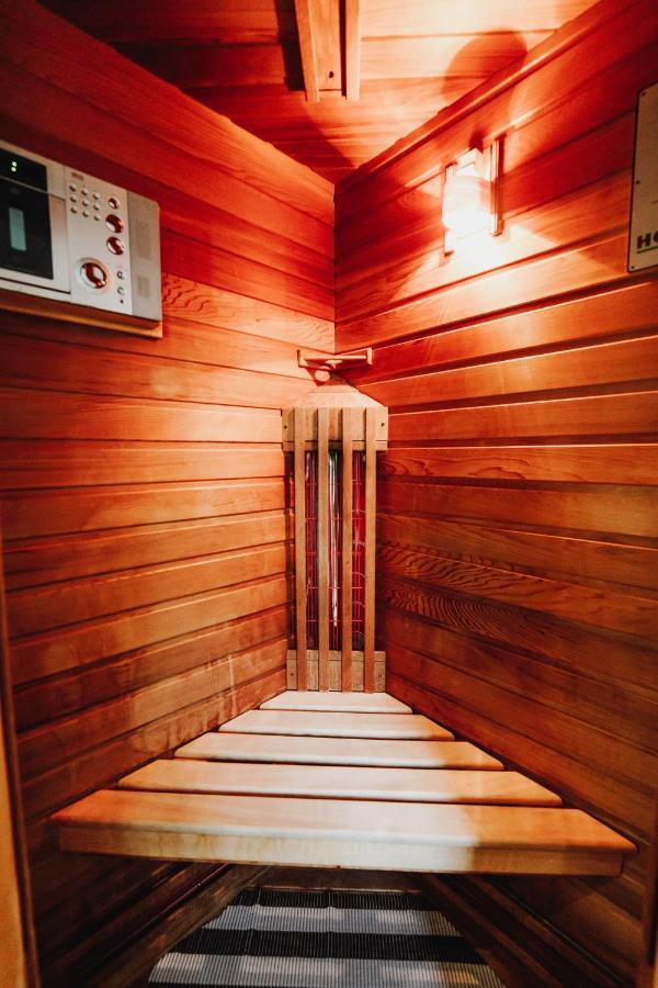 Gesves Chalet Scandinave Avec Sauna Ir - In The Woods מראה חיצוני תמונה