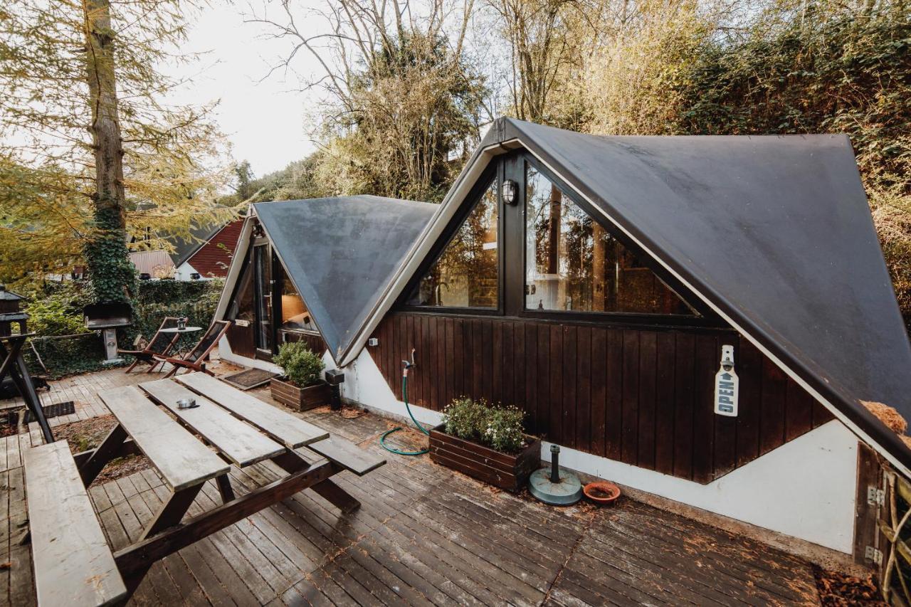 Gesves Chalet Scandinave Avec Sauna Ir - In The Woods מראה חיצוני תמונה