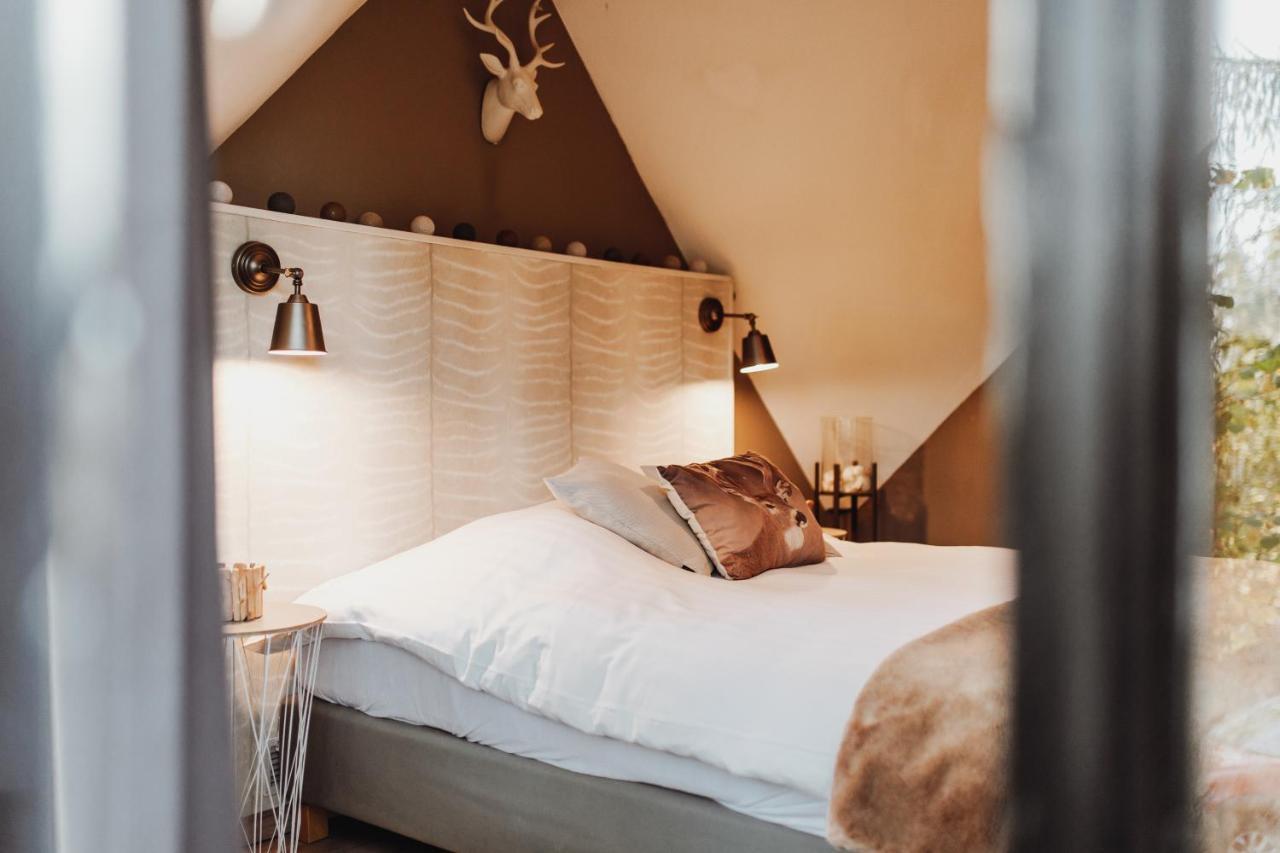 Gesves Chalet Scandinave Avec Sauna Ir - In The Woods מראה חיצוני תמונה