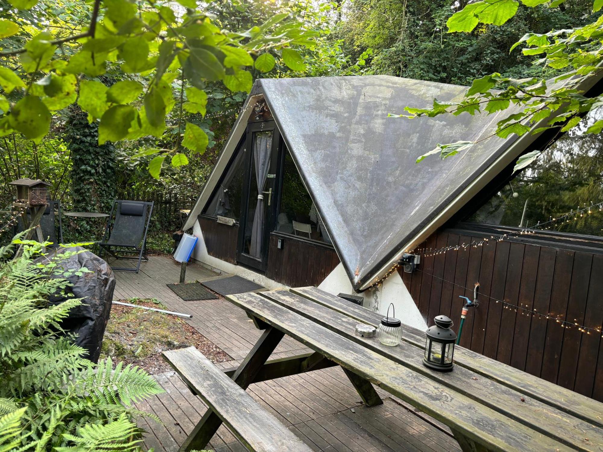 Gesves Chalet Scandinave Avec Sauna Ir - In The Woods מראה חיצוני תמונה
